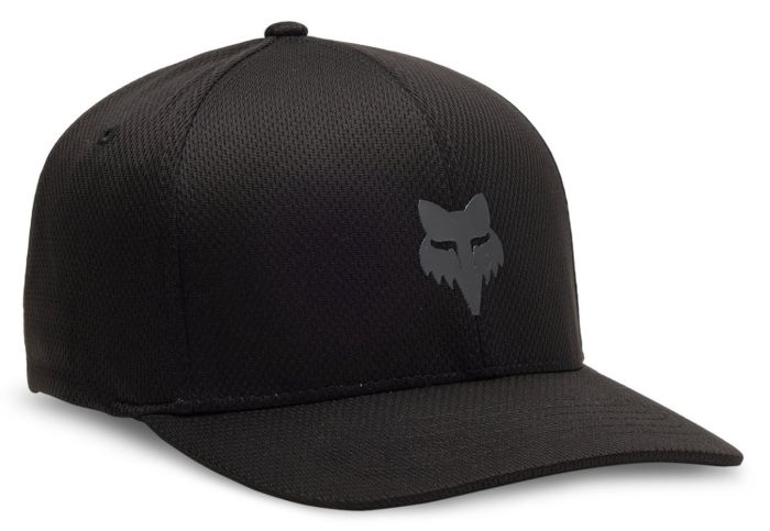 Кепка Fox Head Tech Flexfit Hat Black