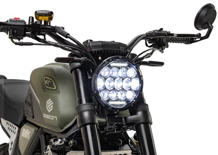 Мотоцикл GEON Scrambler 300 (CBS 17/17 МКПП6) Matt Green