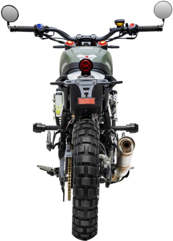 Мотоцикл GEON Scrambler 300 (CBS 17/17 МКПП6) Matt Green