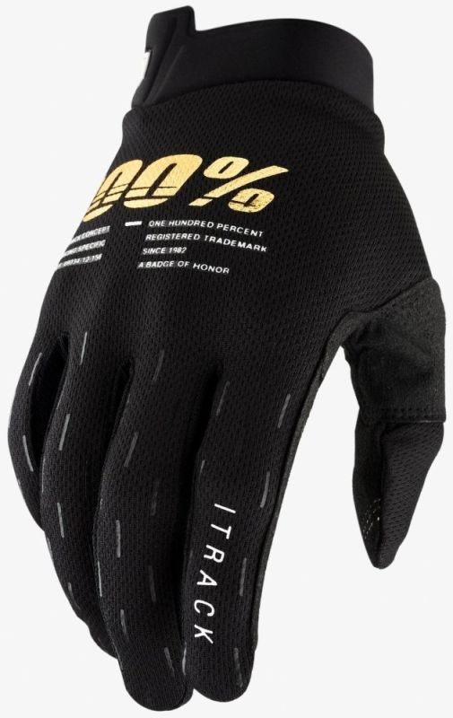 Дитячі Рукавички 100% Itrack Youth Glove Black