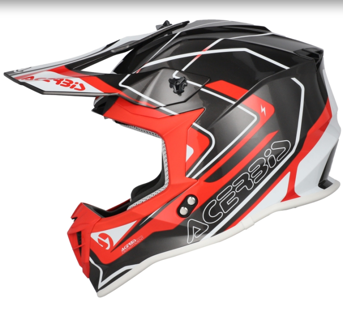 Шолом ACERBIS LINEAR 2206 grey/red