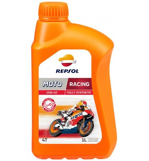 Олива моторна REPSOL MOTO RACING 4T 10W-40 (1Л)