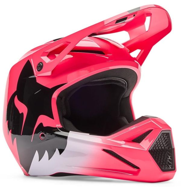 Шолом Fox V1 Helmet - Shield Pink