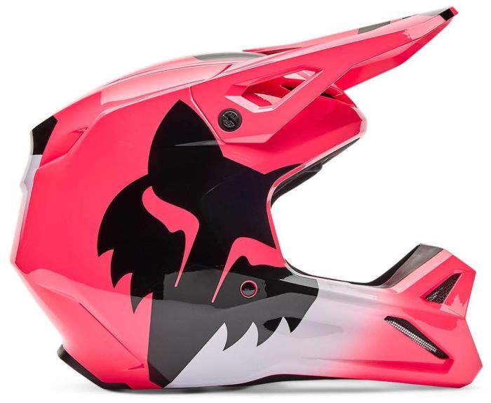 Шолом Fox V1 Helmet - Shield Pink