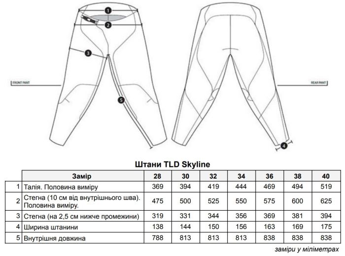 Штани TLD SKYLINE PANT Digi [Camo Spruce]