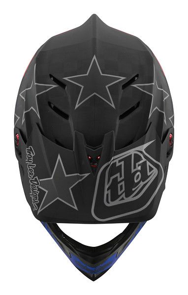 Вело Шолом фуллфейс TLD D4 Carbon [Freedom 2.0 Black/Red]