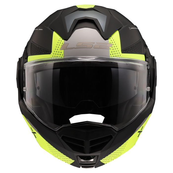 Мотошолом LS2 FF901 Advant X Oblivion Matt Black Hi-Viz Yellow