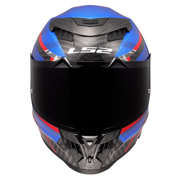 Мотошолом LS2 FF807 Dragon Trax Blue Red