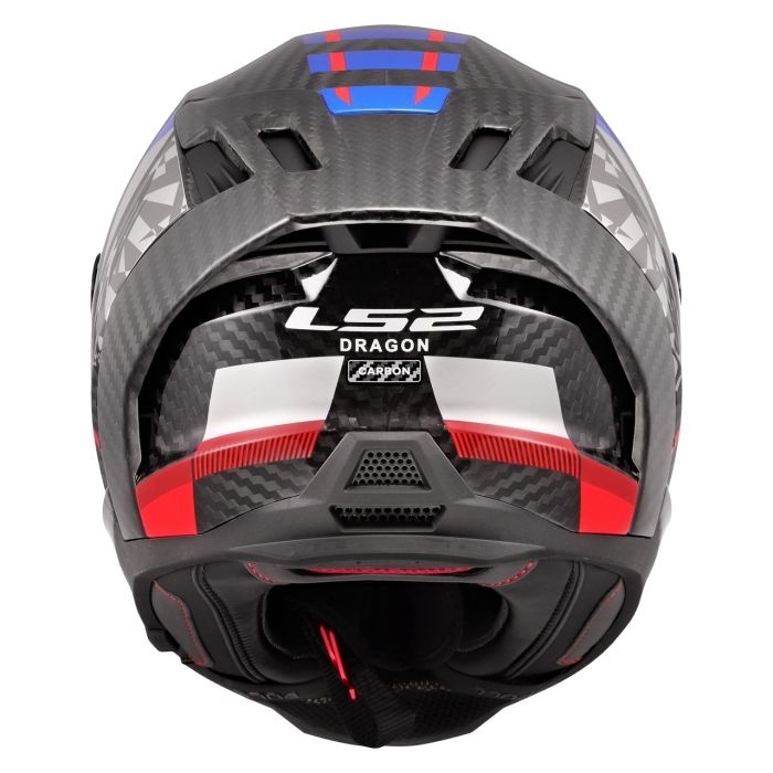 Мотошолом LS2 FF807 Dragon Trax Blue Red