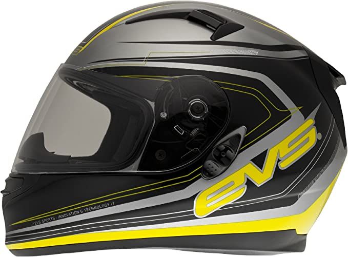 Мотошолом EVS Cypher Street Helmet - Maverick Black Yellow