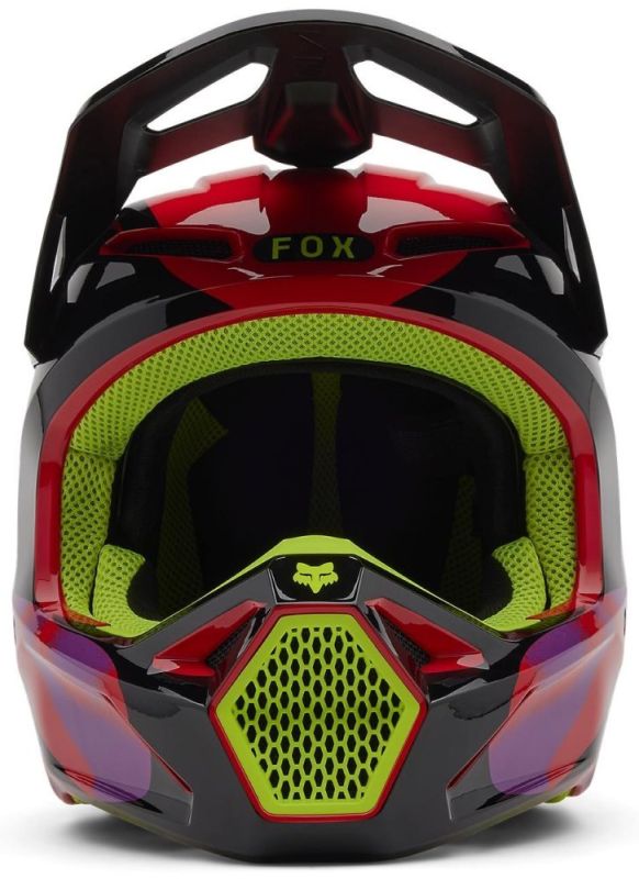 Шолом Fox V1 Helmet - Emotion Flo Red