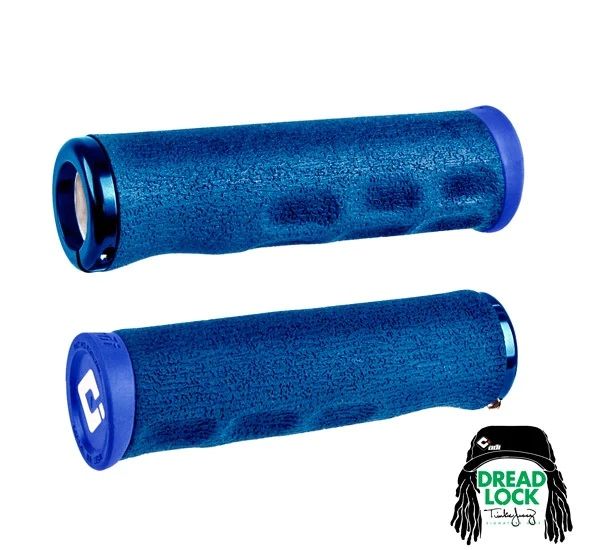 Гріпси ODI Tinker Juarez Dread Lock Grip Blue w/Blue Clamp