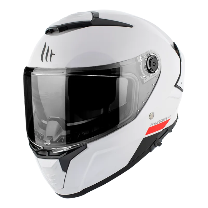 Мотошолом MT Thunder 4 SV Solid Gloss White