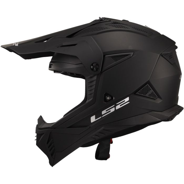 Мотошолом LS2 MX708 Fast 2 Solid Matt Black