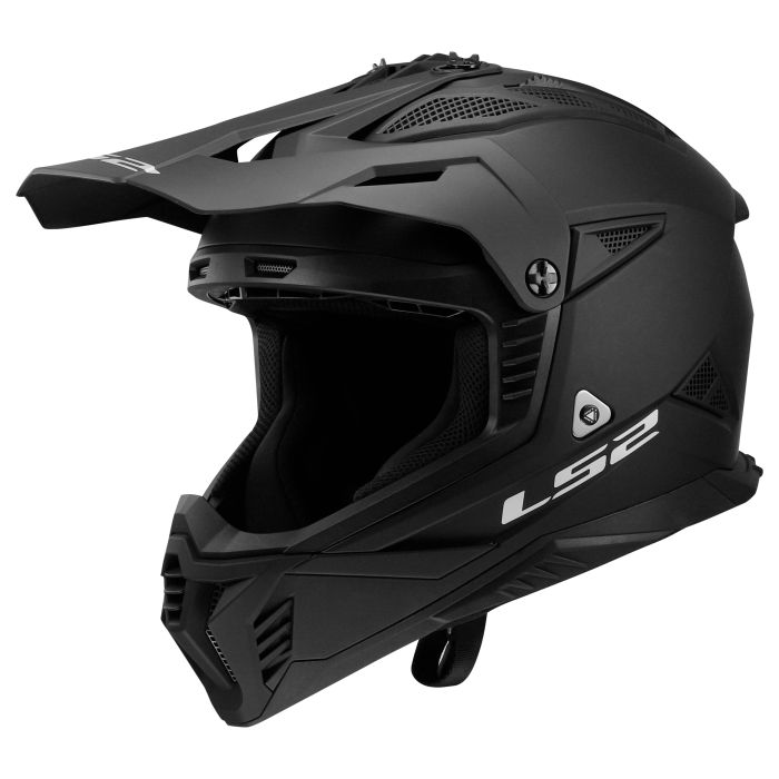 Мотошолом LS2 MX708 Fast 2 Solid Matt Black