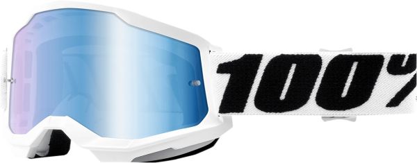 Окуляри 100% STRATA 2 Goggle Everest - Mirror Blue Lens