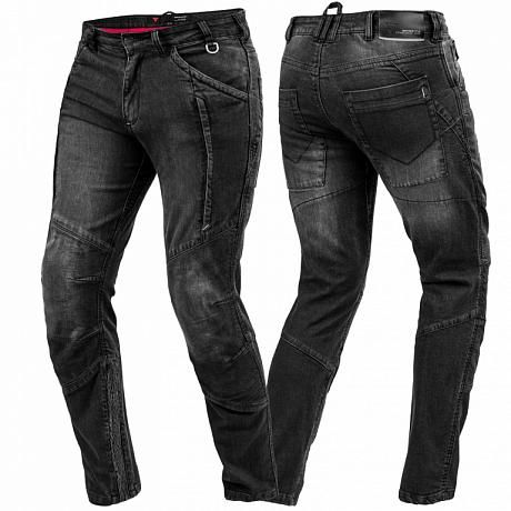 Мотоджинси Shima GHOST Black