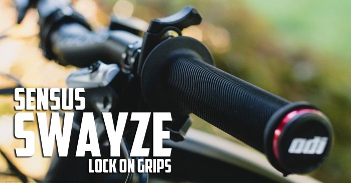 Гріпси ODI Sensus Swayze MTB Lock-On Bonus Pack Black w/Black Clamps