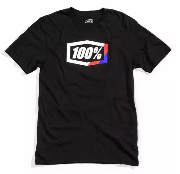 Футболка Ride 100% STRIPES Tee Black