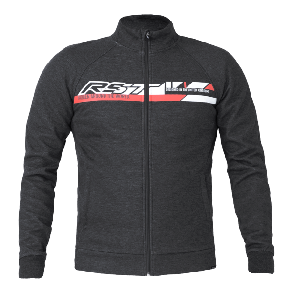 Кофта RST Zip Logo Mens Hoodie Steel