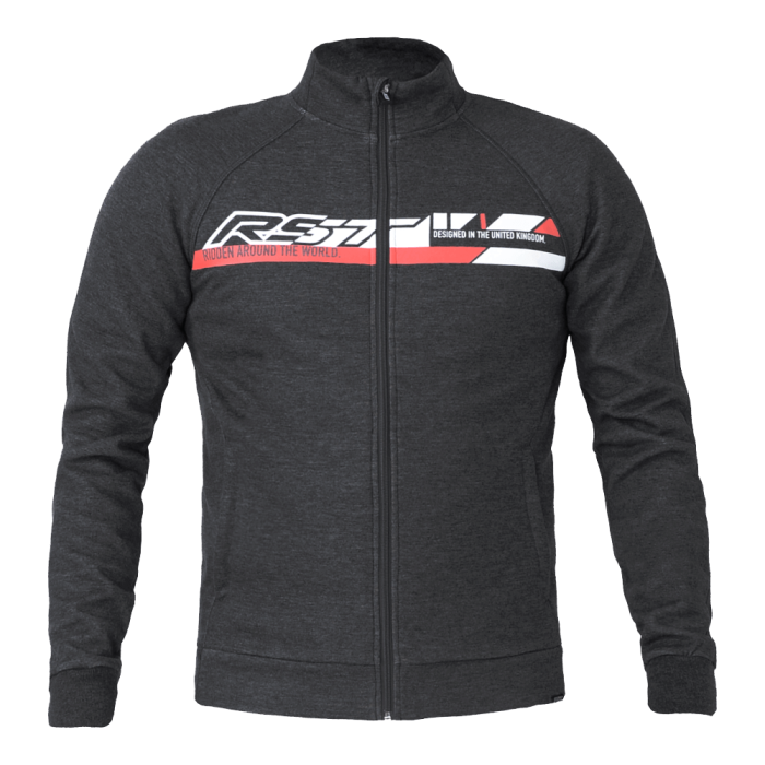 Кофта RST Zip Logo Mens Hoodie Steel