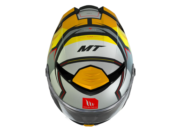 Мотошолом MT Thunder 4 SV Pental B3 Matt Yellow