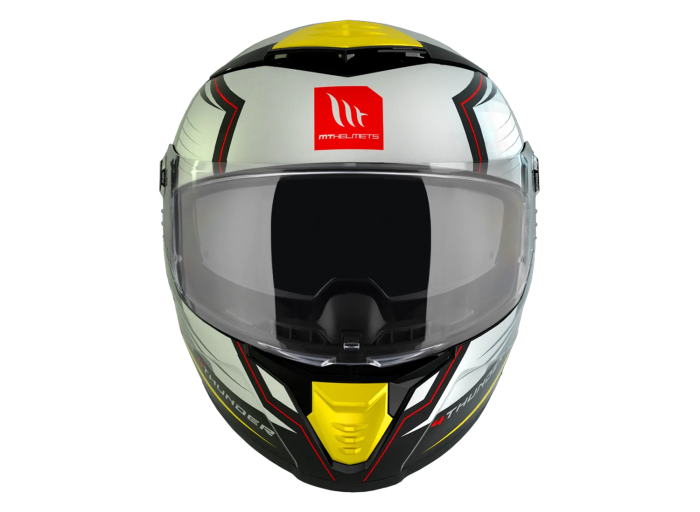 Мотошолом MT Thunder 4 SV Pental B3 Matt Yellow