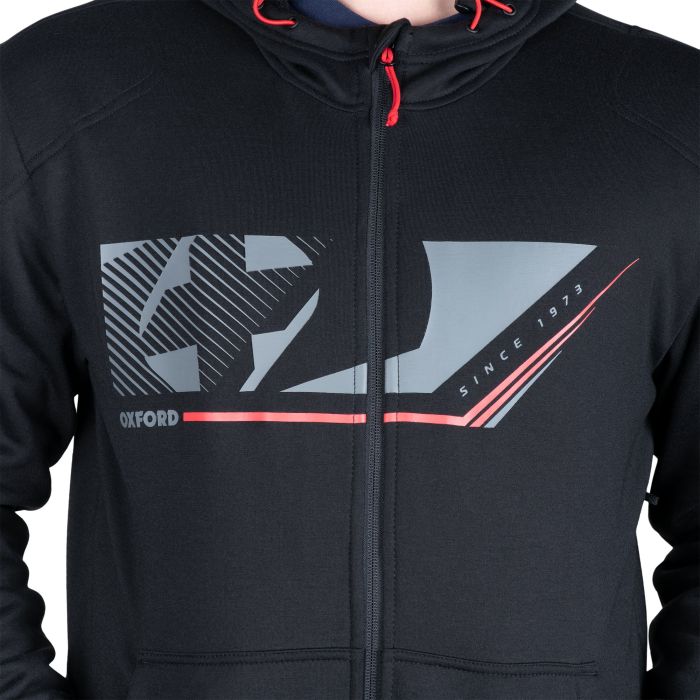 Мото кофта Oxford Super Hoodie 2.0 MS Sports Black