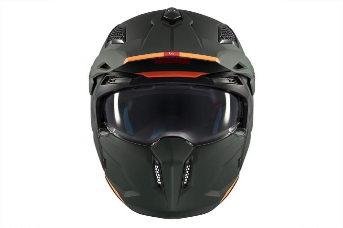 Мотошолом MT STREETFIGHTER SV S Solid A6 Matt Green ECE2206