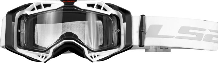 Окуляри LS2 Aura Enduro Series Goggle Black White with Clear Visor