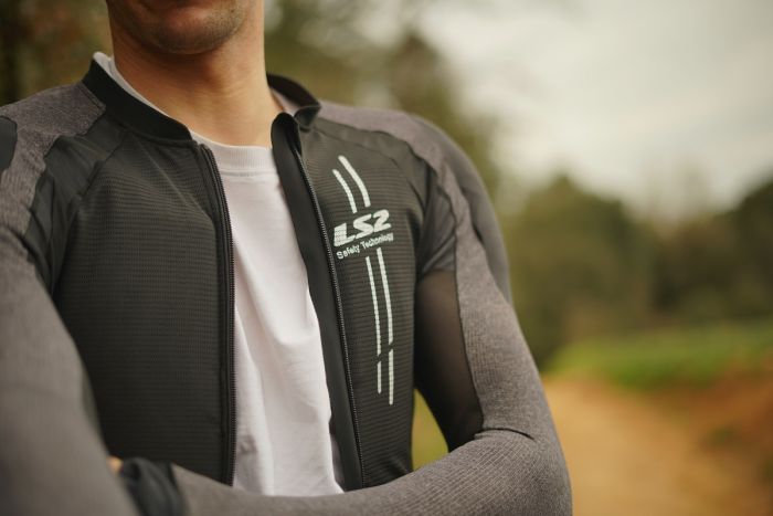 Захист тіла LS2 X-Armor Man Jacket Black Silver