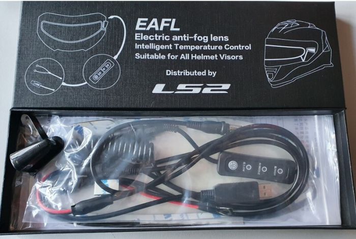 Підігрів візора LS2 Electric Anti-Fog Lens