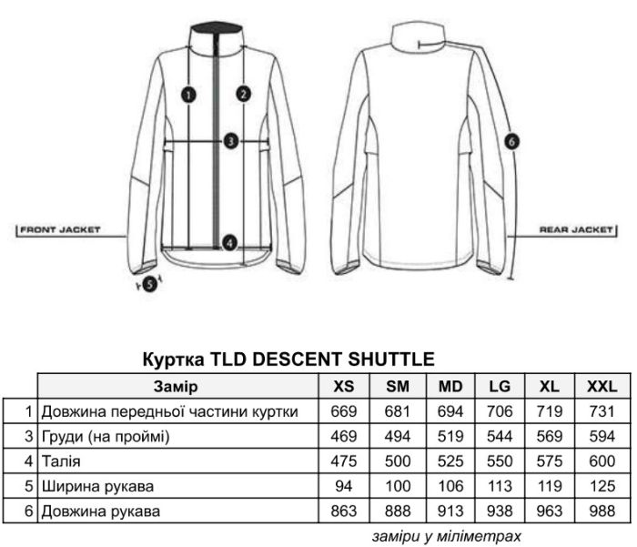 Куртка TLD SHUTTLE JACKET [BLACK]