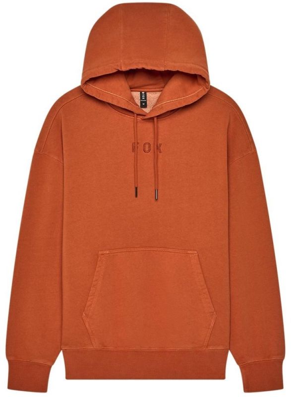 Толстовка Fox Wordmark Oversize Hoodie Brown