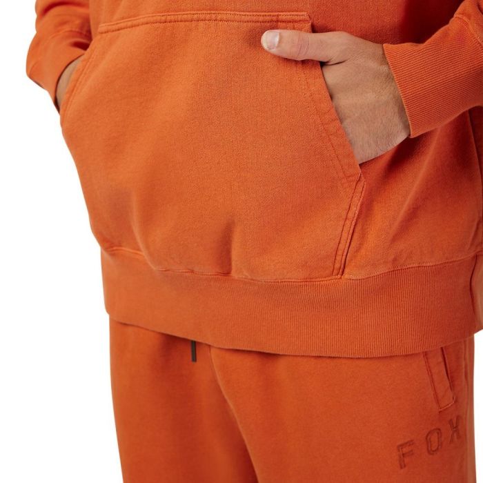 Толстовка Fox Wordmark Oversize Hoodie Brown