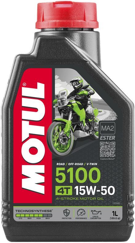 Моторна олива Motul 5100 4T SAE 15W50 (1л)