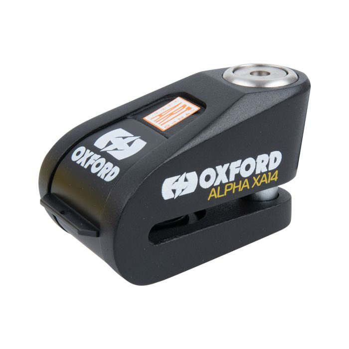 Замок Oxford Alpha XA14 Alarm Disc Lock Black/Black