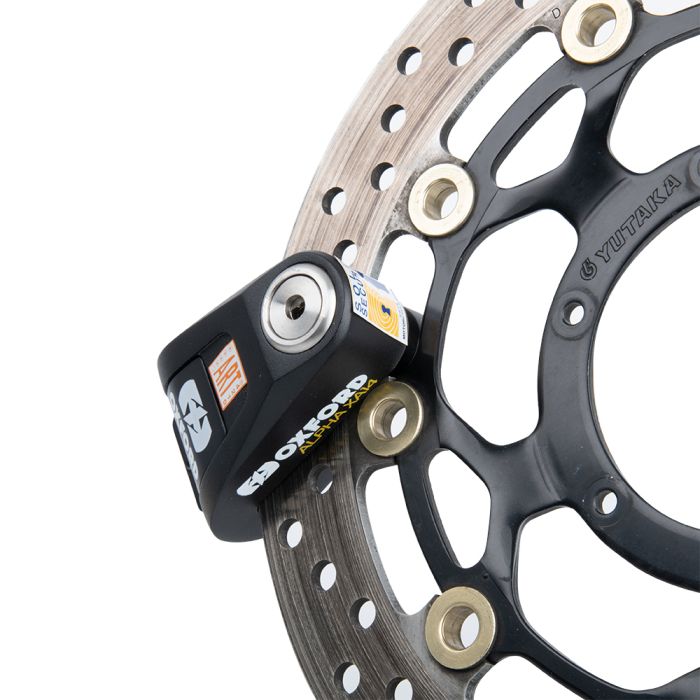 Замок Oxford Alpha XA14 Alarm Disc Lock Black/Black