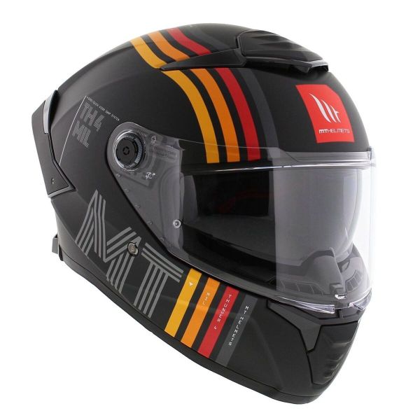 Мотошолом MT THUNDER 4 SV Mil A11 Matt Black