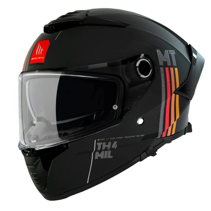 Мотошолом MT THUNDER 4 SV Mil A11 Matt Black