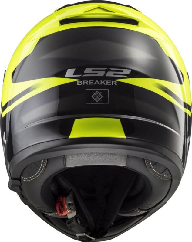 Мотошолом LS2 FF390 Breaker Bold Black Hi-Vis Yellow