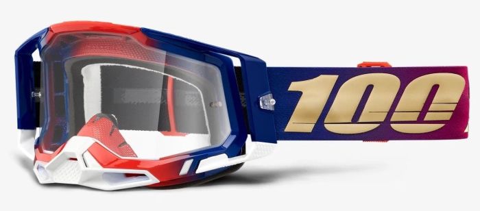 Окуляри 100% Racecraft 2 Goggle United - Clear Lens