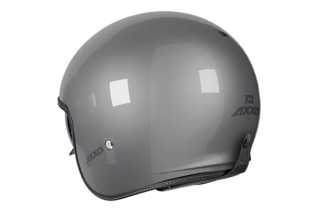 Мотошолом AXXIS HORNET SV S Solid A2 Gloss Grey