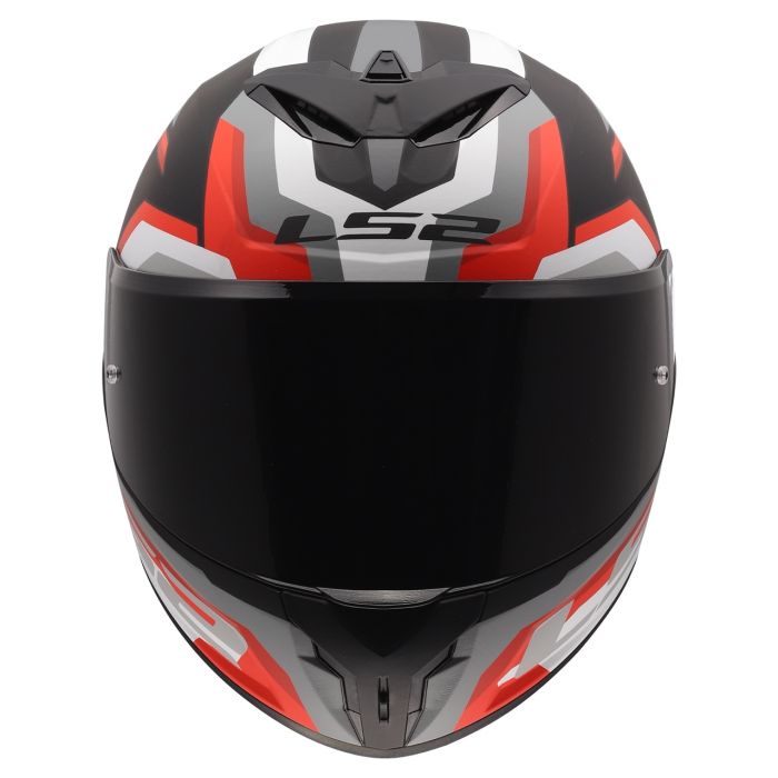Мотошолом LS2 FF820 Rapid 3 Hyper Gloss Black Red
