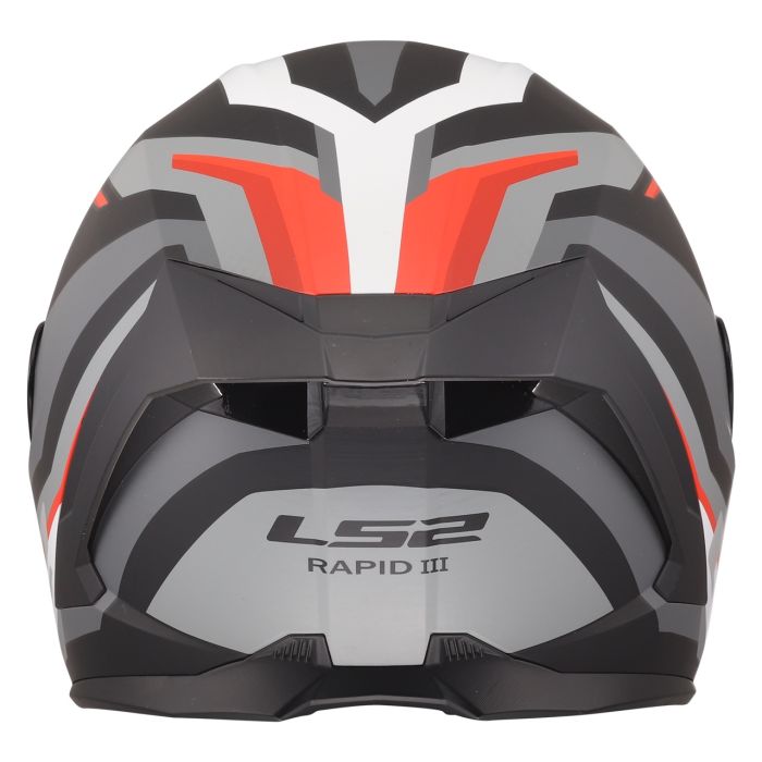 Мотошолом LS2 FF820 Rapid 3 Hyper Gloss Black Red