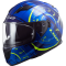 Мотошолом LS2 FF320 Stream Evo Tacho Blue Hi-Vis Yellow