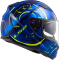 Мотошолом LS2 FF320 Stream Evo Tacho Blue Hi-Vis Yellow