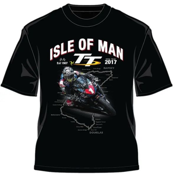 Футболка IOMTT 2017 Bike 1 T-Shirt Black