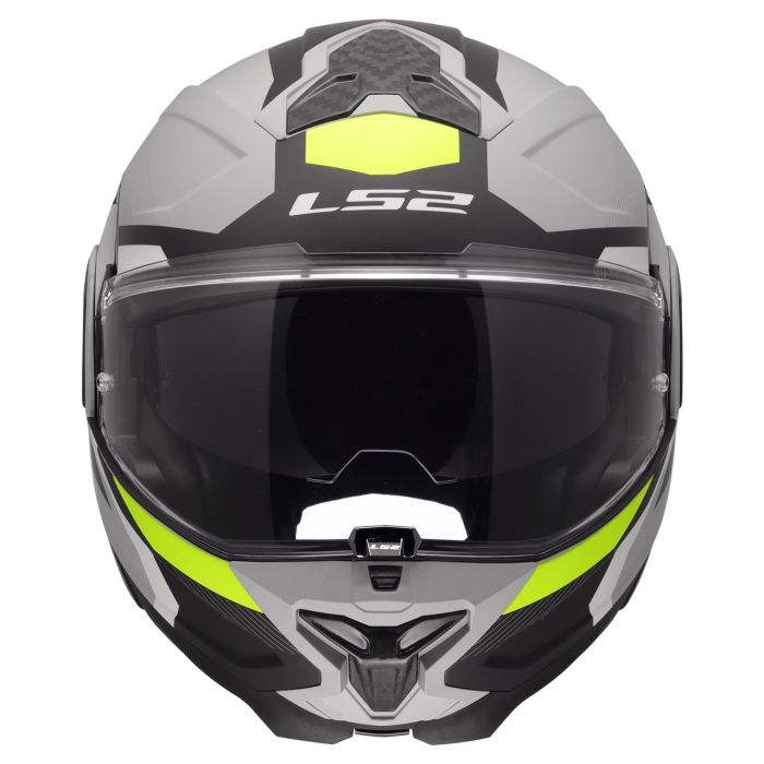Мотошолом LS2 FF910 Advant 2 Triple Light Grey Hi-Viz Yellow