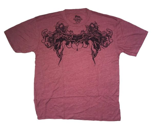 Футболка Fox Gargoyle Heathered Tee Red